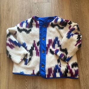 Reversible Joshua Faux Sheep Fur Jacket